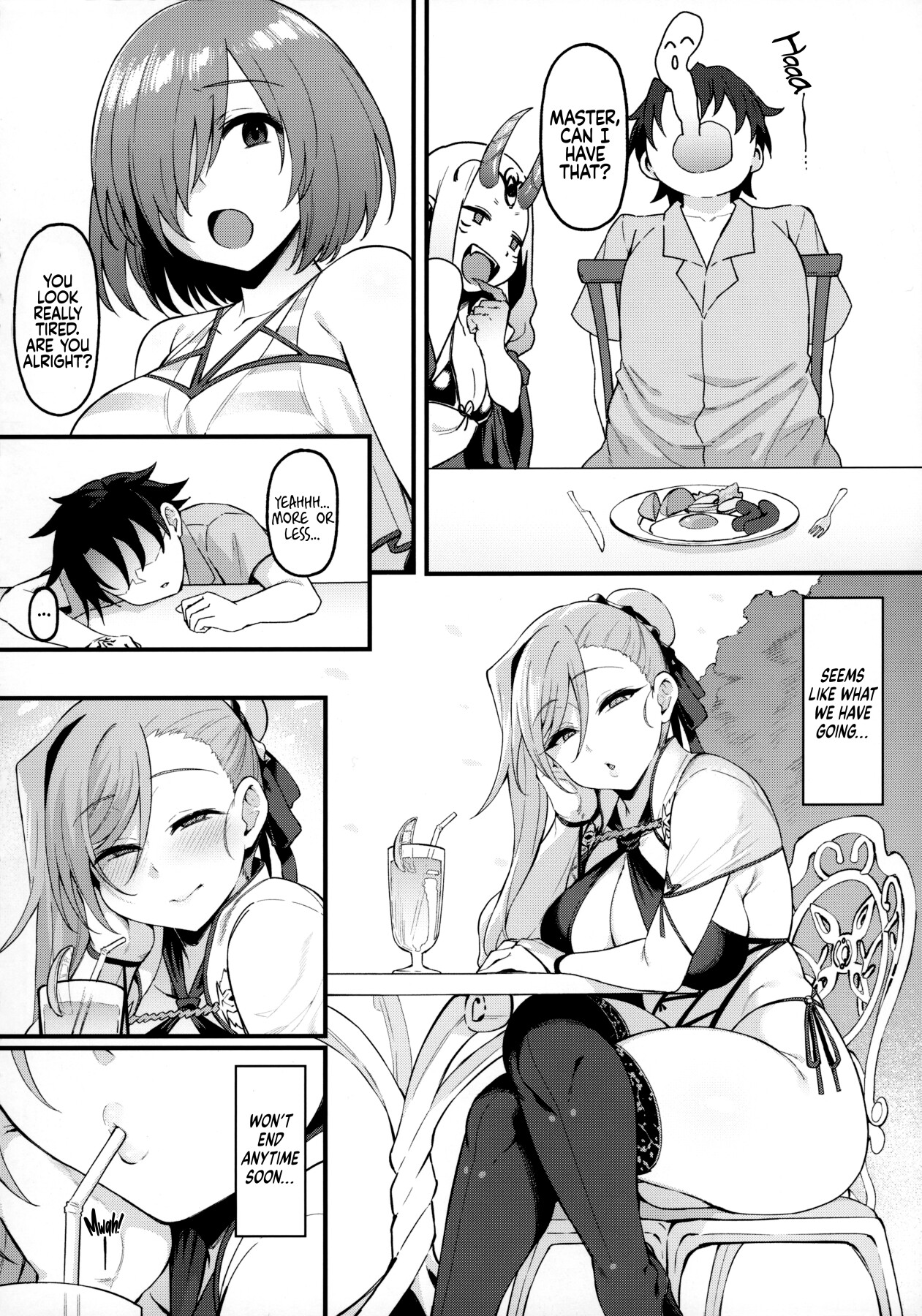 Hentai Manga Comic-A Tropical Night with Musashi-chan-Read-26